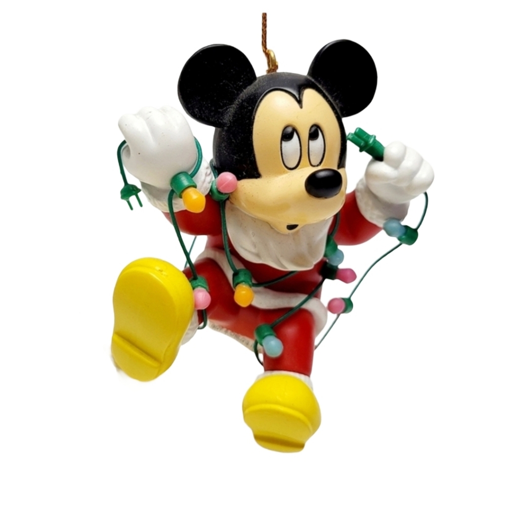 Vintage Grolier Disney Mickey Mouse Christmas Ornament